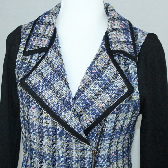 Tinley Road | Multi Colored Tweed Jacket | Sz - Picture 2 of 16
